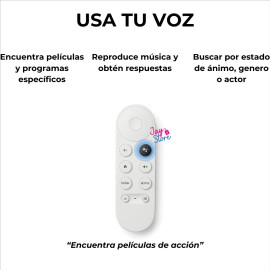 Chromecast con Google TV - Entretenimiento en Streaming, en tu TV